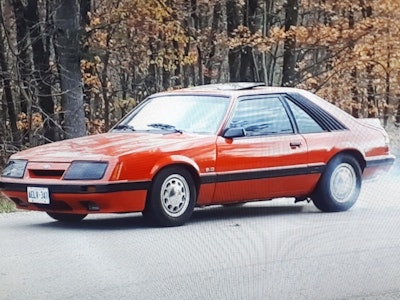 1986 Mustang Cobra 5.0